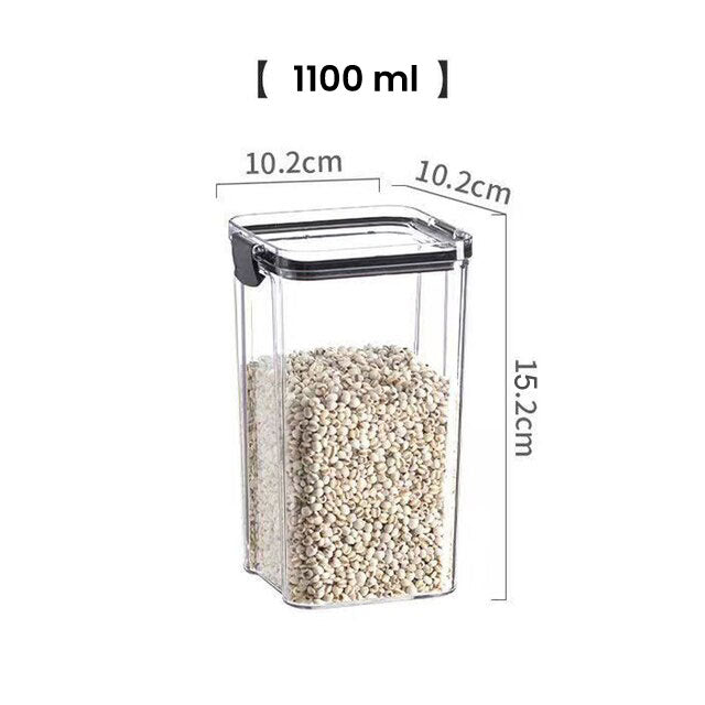Premium Airtight Kitchen Storage Containers – BPA Free | Stackable | Space-Saving Design